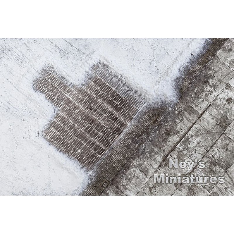 Winter WWII Luftwaffe Hardstand - Display Print