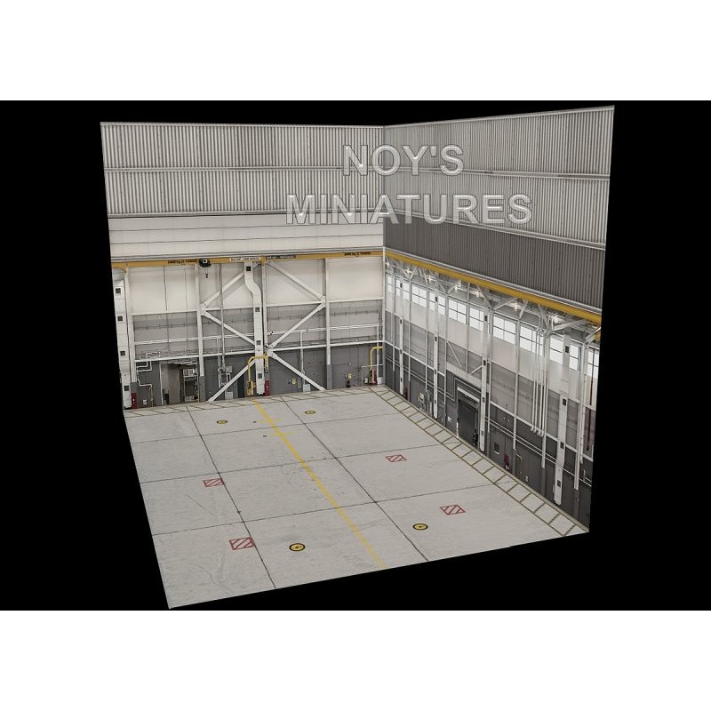 Modern Fighter Hangar (Inside) Set