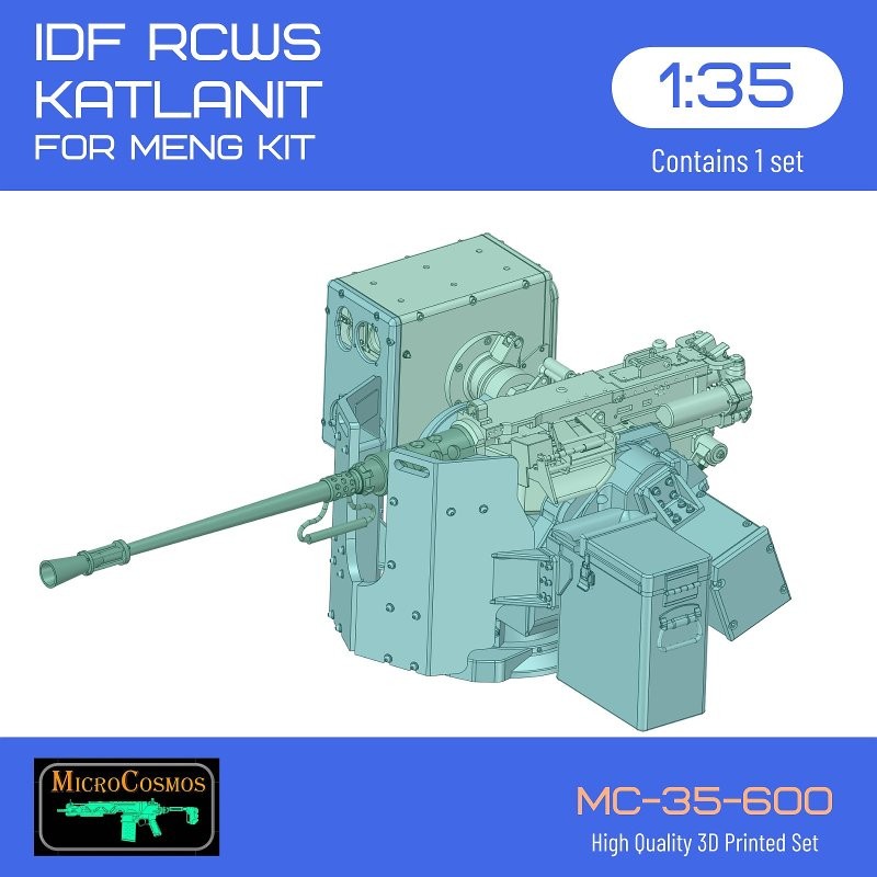 IDF RCWS  Katlanit /w Gun for Meng kit, 1/35