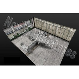 WWII Luftwaffe Hangar (Inside) set - Display Print