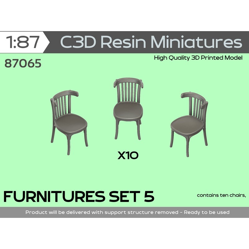 FURNITURES SET 5, 1/87