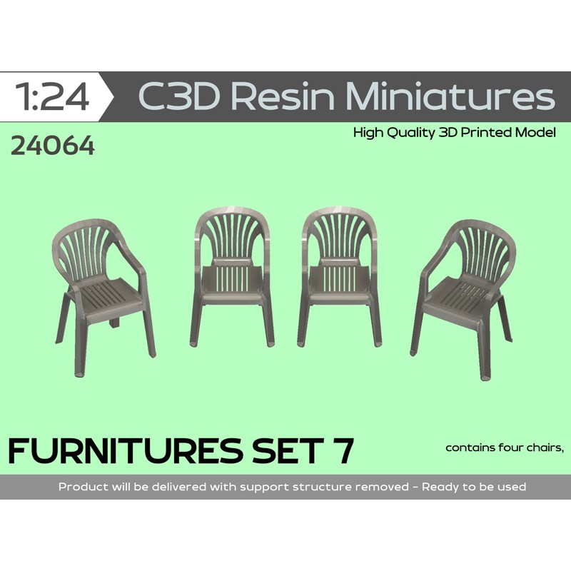 FURNITURES SET 7, 1/24