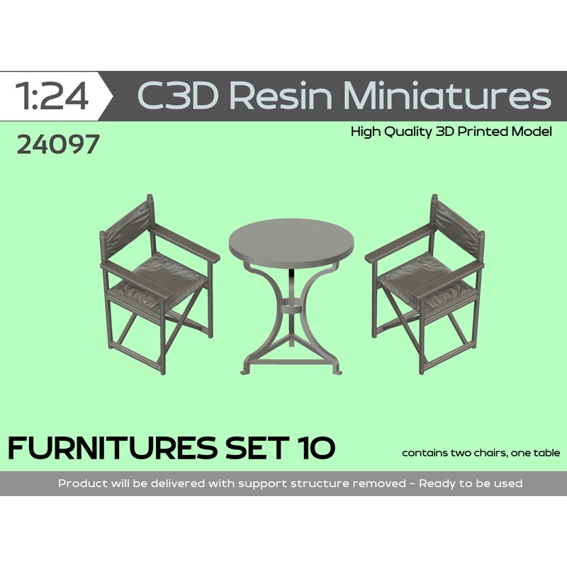 FURNITURES SET 10, 1/24