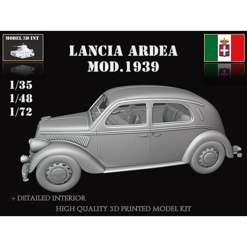 Lancia Ardea Mod.1939,  Model 3D Int