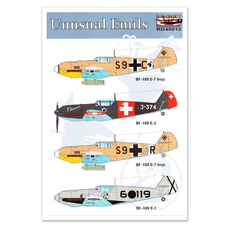 Unusual Emils 1/48, Rising Decals