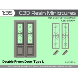 Double Front Door Type L, 1/35