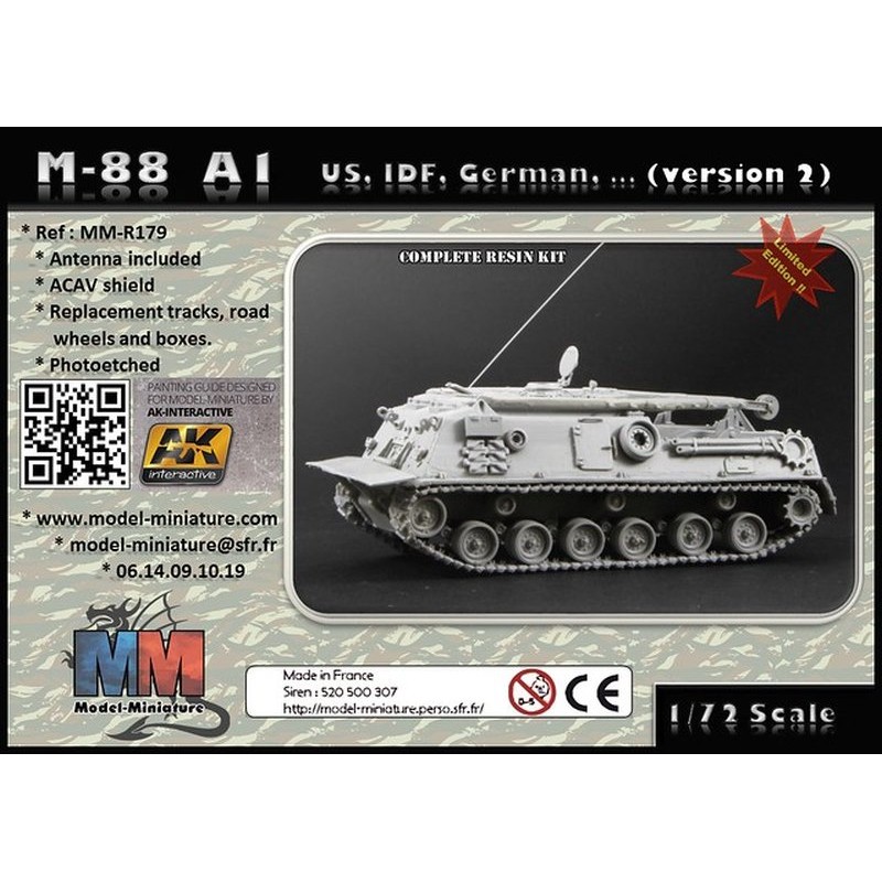 1/72  M-88 A1 version 2
