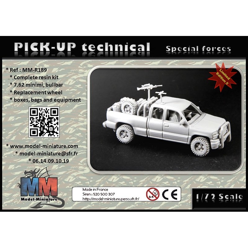 1/72  Pick-up (Special Forces)