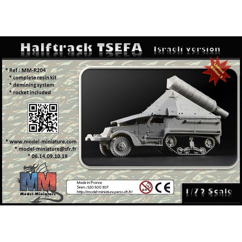 1/72 Halftrack Tsefa (Israeli)