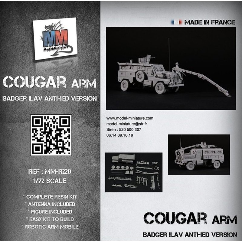 1/72  Cougar with robotic arm