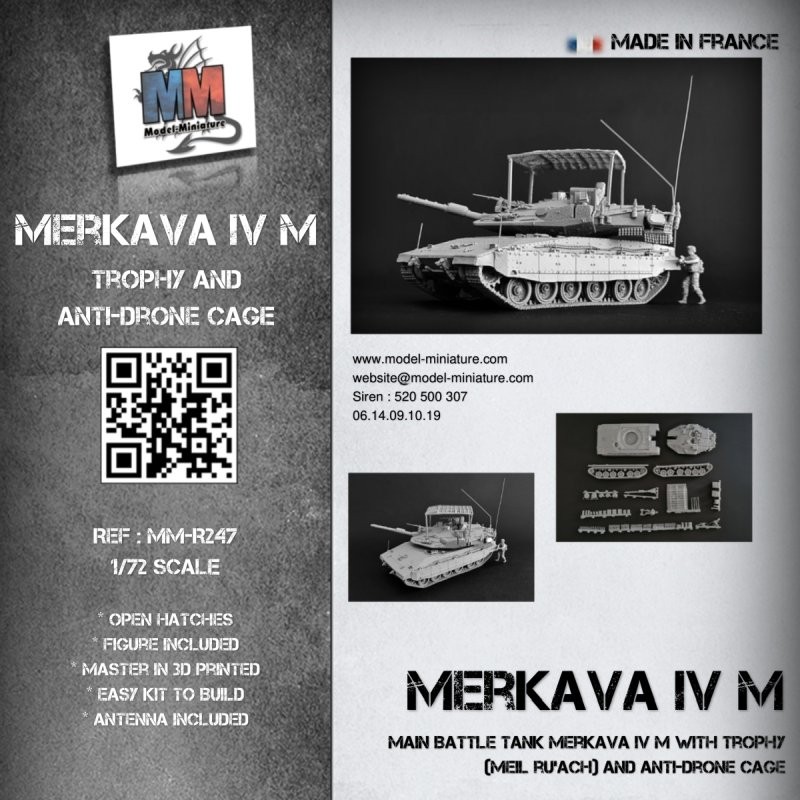 1/72  Merkava IV M Trophy