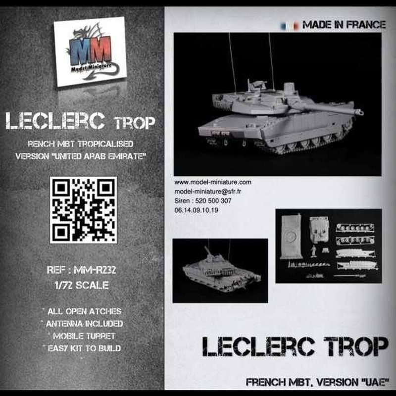 1/72  LECLERC "TROP"  (Version UAE/United Arab Emirates)