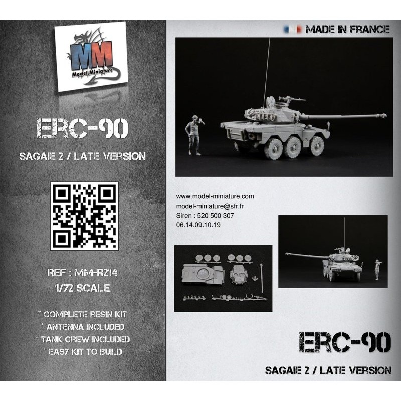1/72  ERC-90 Sagaie / version 2