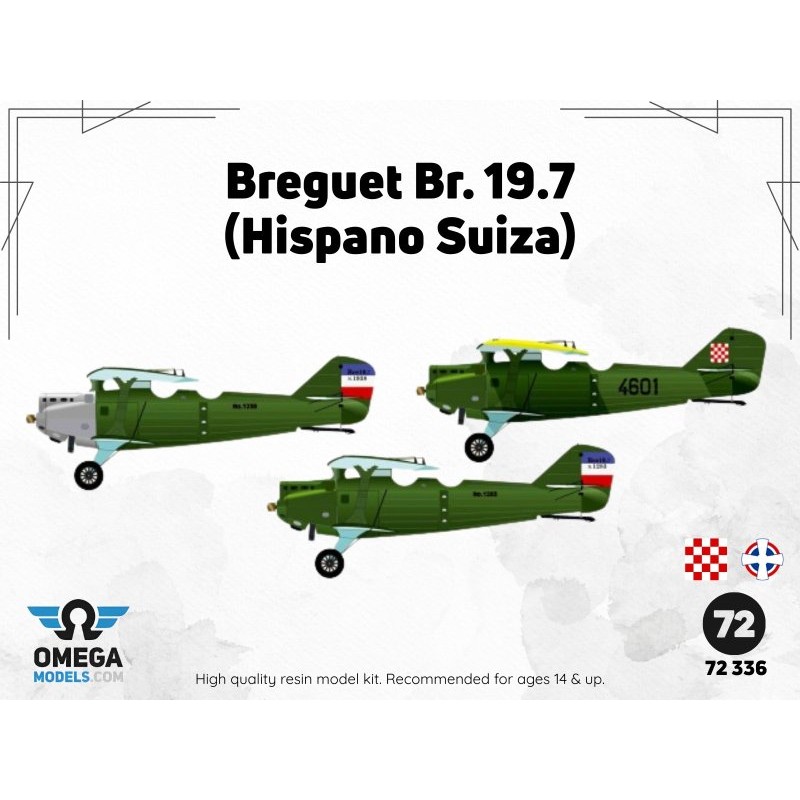 Breguet Br. 19.7 (Hispano Suiza), 1/72