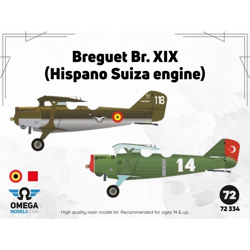 Breguet Br. XIX (Hispano Suiza engine), 1/72