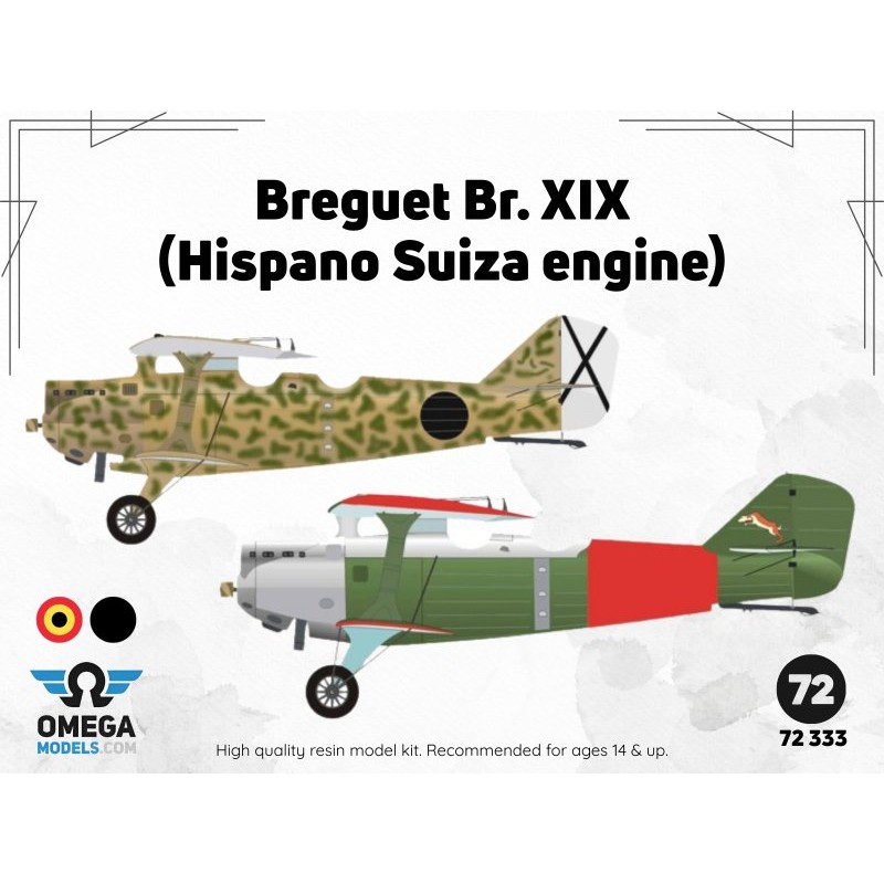 Breguet Br. XIX (Hispano Suiza), 1/72