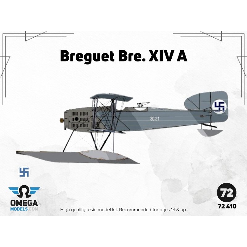 Breguet Bre. XIV A Floatplane, 1/72