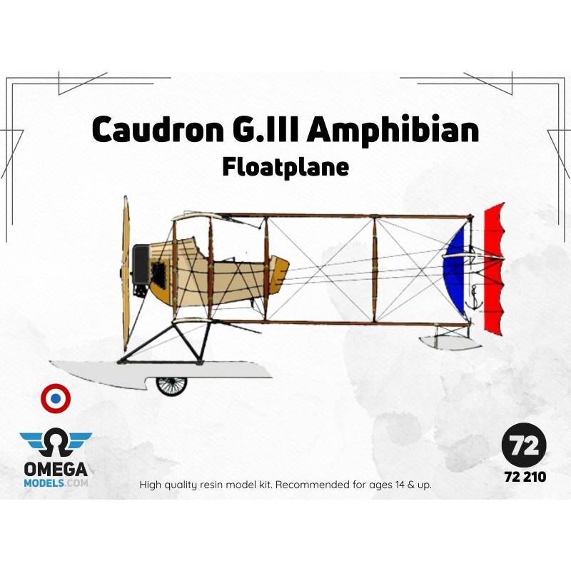 Caudron G.III Amphibian Floatplane, 1/72