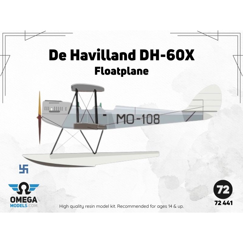 De Havilland DH-60X Floatplane, 1/72