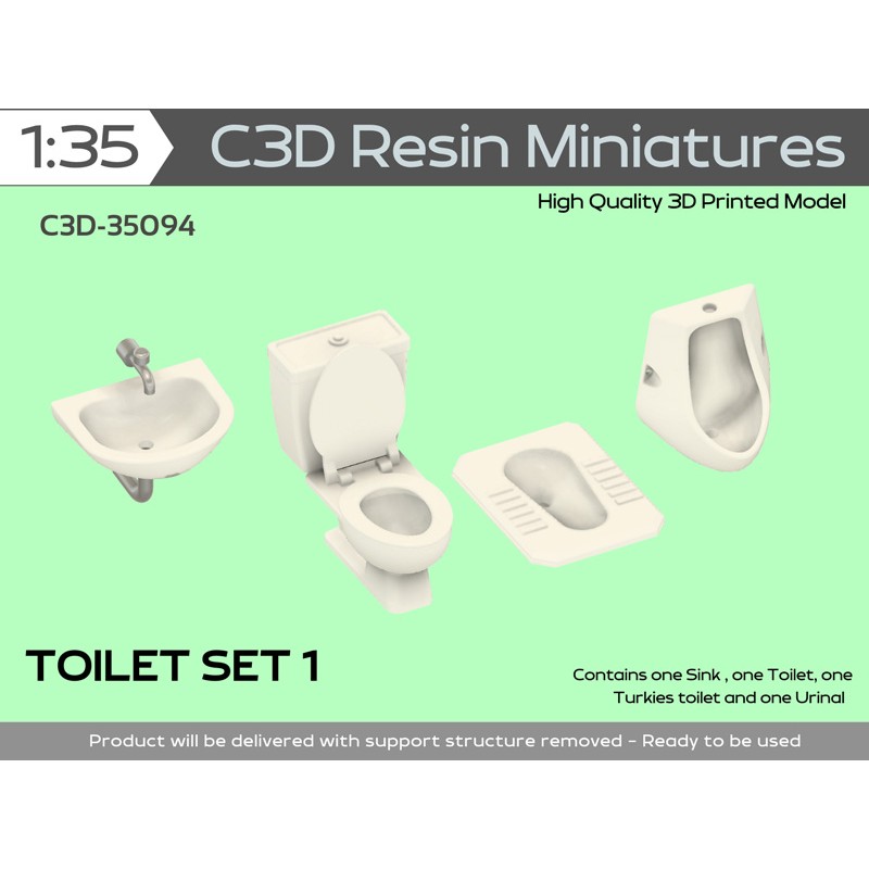 TOILET SET 1, 1/35