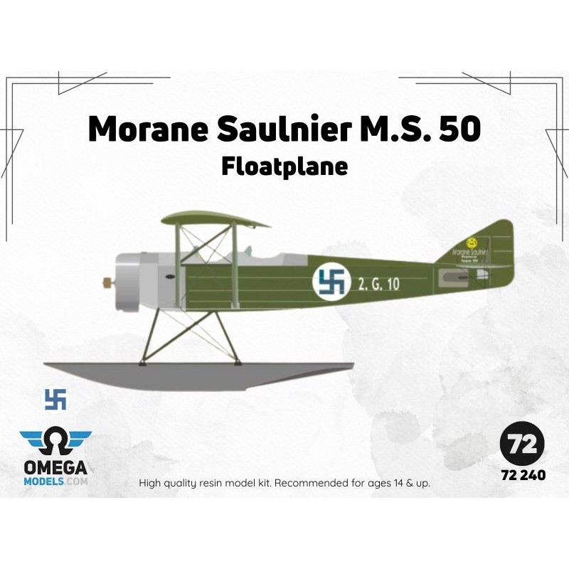 Morane Saulnier M.S. 50 Floatplane, 1/72