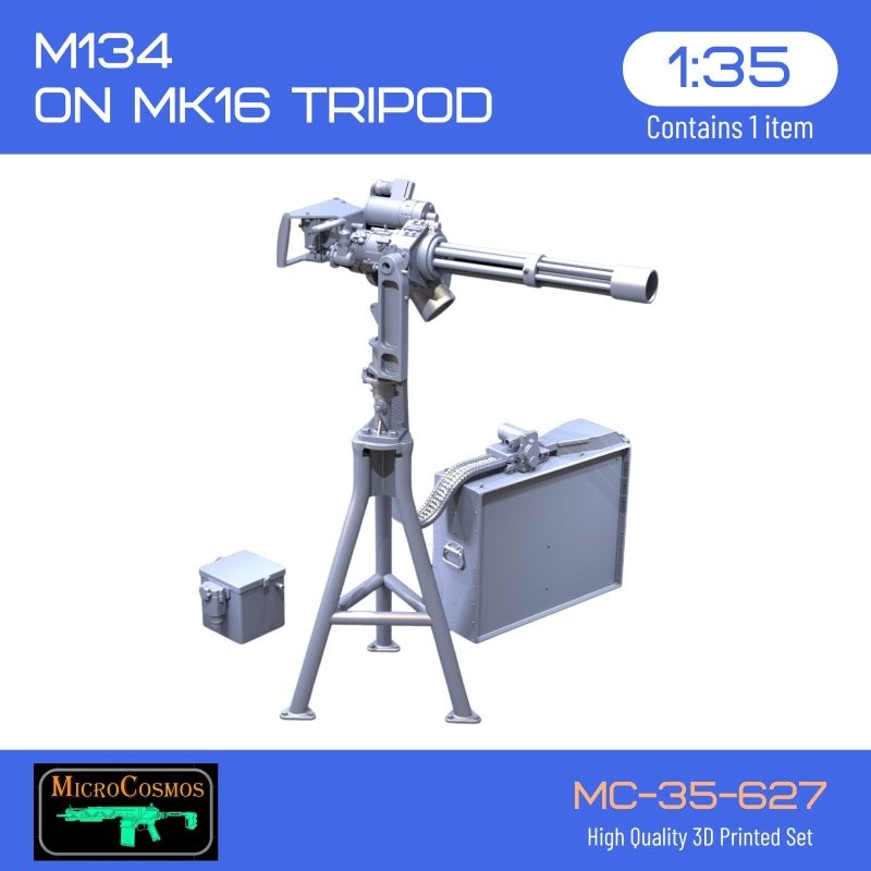 M134 on MK16 Tripod, 1/35