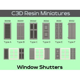 Shutters for Windows, 1/35