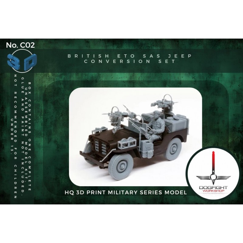 Jeep SAS ETO Conversion Set, 1/35