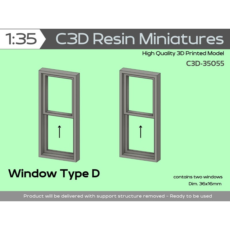 Windows Type D, 1/35
