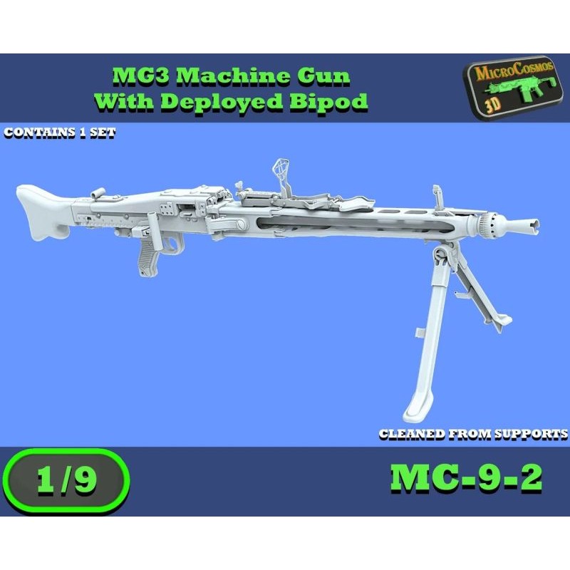 MG3 Machine Gun, 1/9