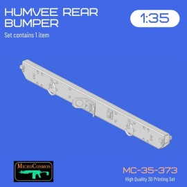 HUMVEE Rear Bumper /w lights, 1/35