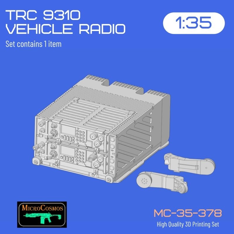 TRC 9310 Tactical Vehicle Radio, 1/35