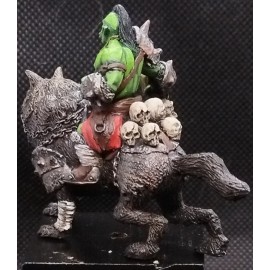 Orc on wolf