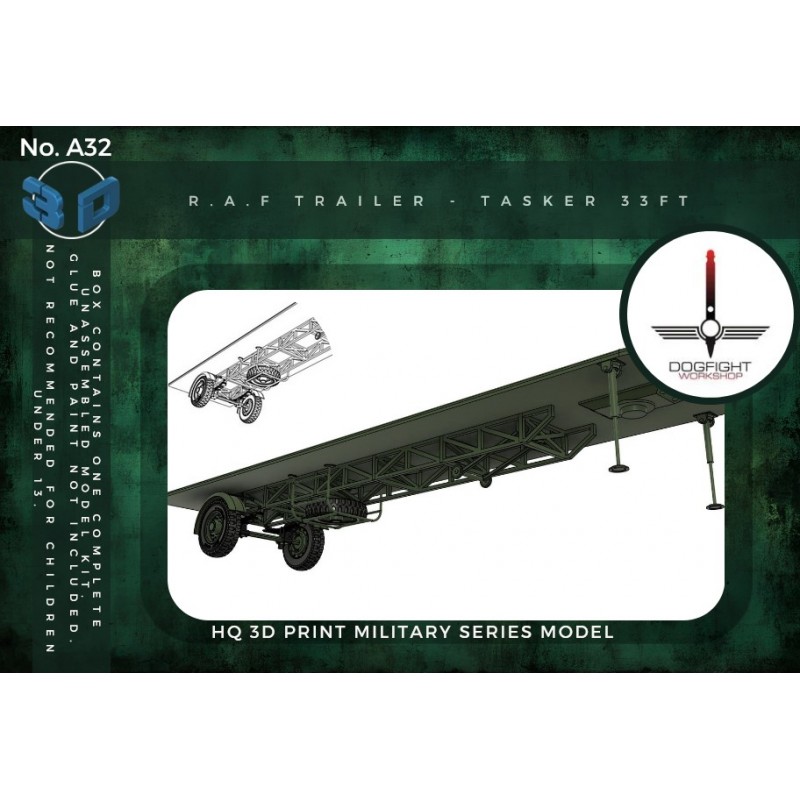 Queen Mary 5 Ton POST WAR RAF Trailer