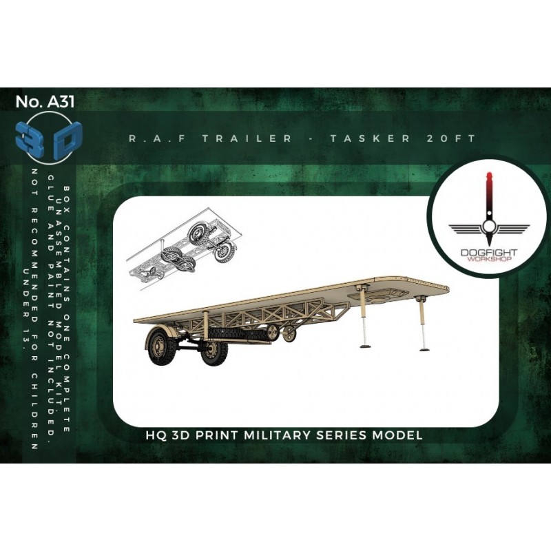 Semi RAF Trailer TASKER Ft20