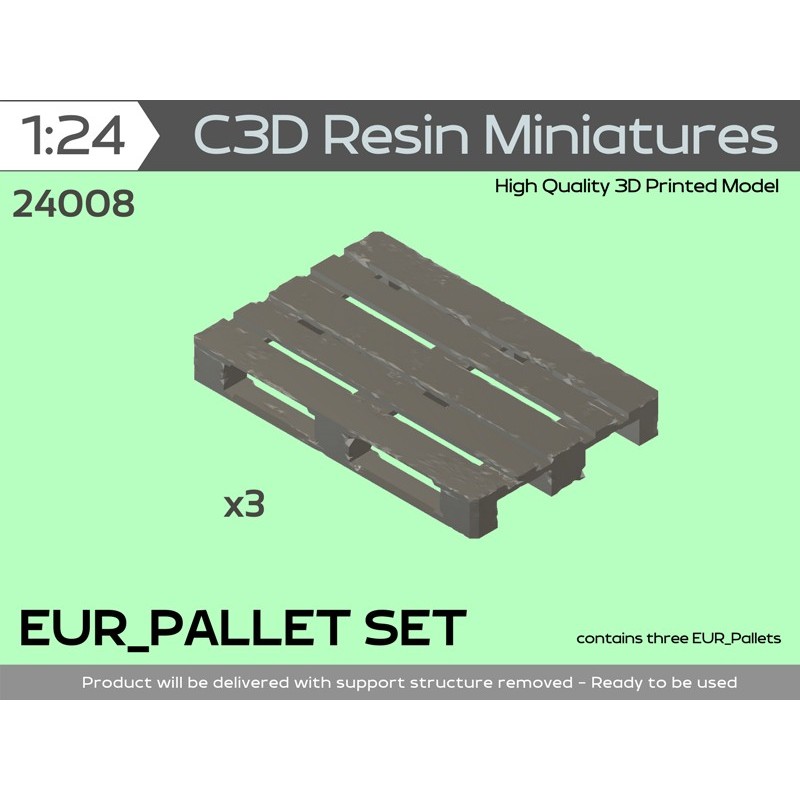 PALLETS (3pc) , 1/24
