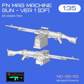 FN MAG Machine Gun VER 1 (IDF), 1/35