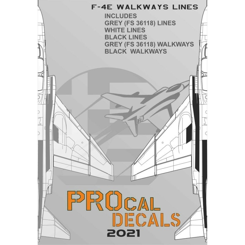 1/32 F-RF/4E WALKWAYS - Decals