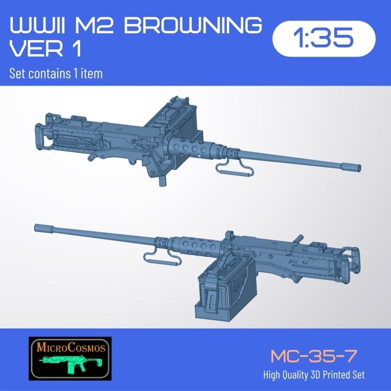M2 Browning WW2 VER 1, 1/35