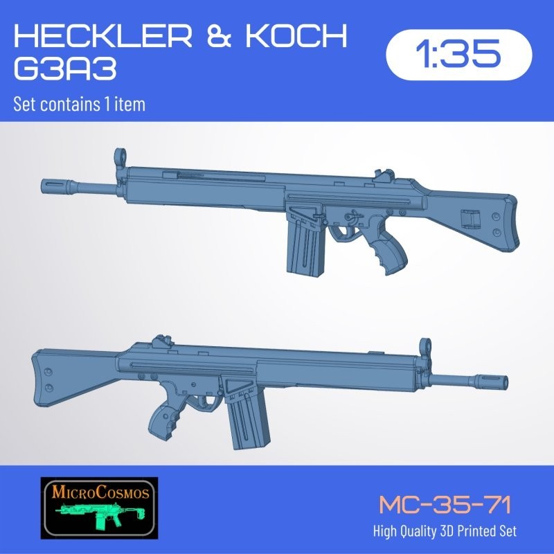 Heckler & Koch G3A3, 1/35