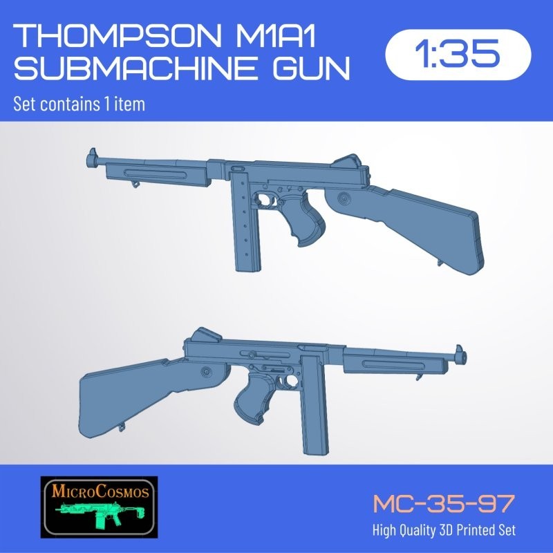 THOMPSON M1A1 submachine gun, 1/35