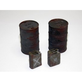 ALLIED JERRY CANS  & DRUMS WWII, 1/35