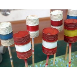 55 Gal Fuel Drums (6pc), 1/48