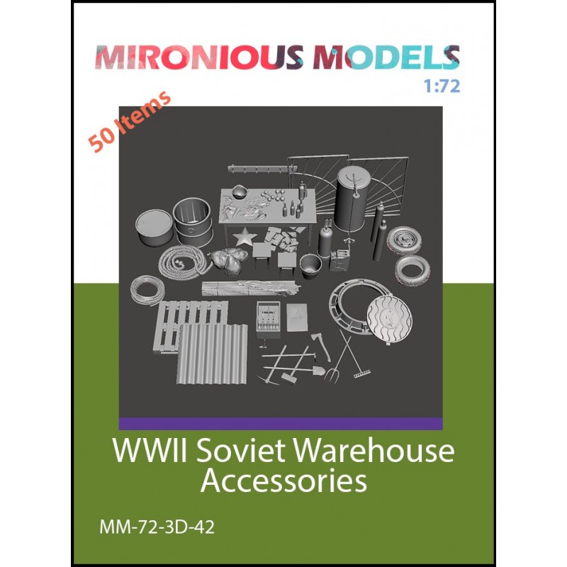 WWII Soviet Warehouse Accessories