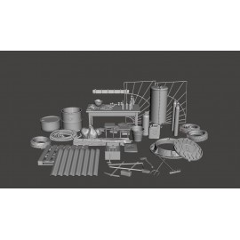 WWII Soviet Warehouse Accessories