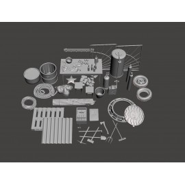 WWII Soviet Warehouse Accessories