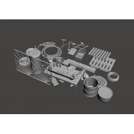WWII Soviet Warehouse Accessories
