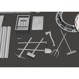 WWII Soviet Warehouse Accessories
