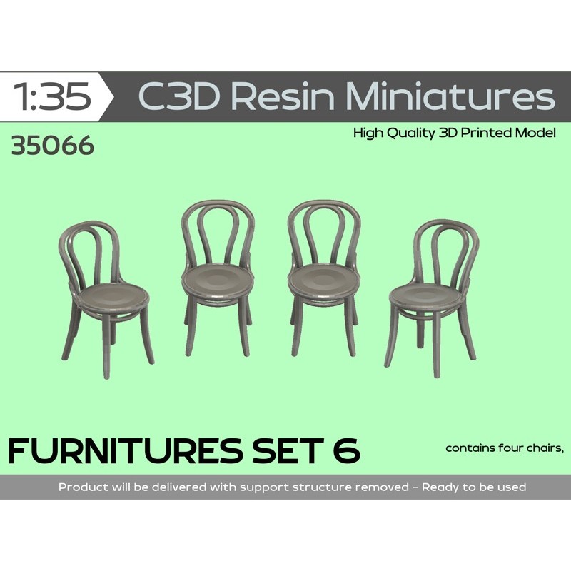 FURNITURES SET 6, 1/35