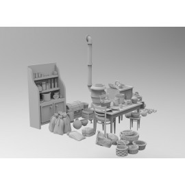 WWII Soviet Warehouse Accessories